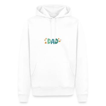 Father & Son | Parents gifts | Gifts Children - Men’s Premium Organic Hoodie - white - Front - Nico (187cm)