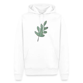 Forêt - Sweat à capuche Premium bio Homme - blanc - Devant - Nico (187cm)