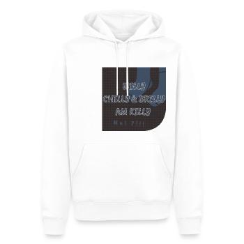 Willy Chilly & Brilly am Killy | Mal 7!!! - Männer Premium Bio Hoodie - Weiß - Vorne - Nico (187cm)