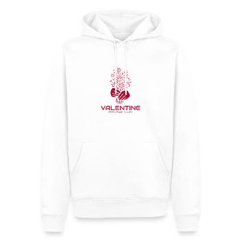 Valentines day And Family day - Männer Premium Bio Hoodie - Weiß - Vorne - Nico (187cm)