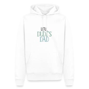 Father & Son | Parents gifts | Gifts Children - Men’s Premium Organic Hoodie - white - Front - Nico (187cm)