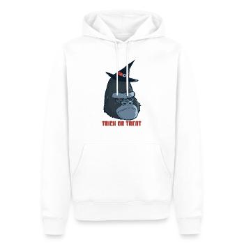 Halloween Gorilla - Men’s Premium Organic Hoodie - white - Front - Nico (187cm)