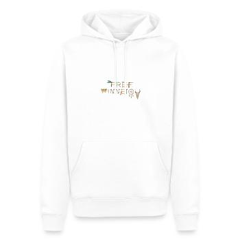 winnetou gratuit, winnetou, indiens, plumes, capteur de rêves - Sweat à capuche Premium bio Homme - blanc - Devant - Nico (187cm)