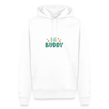 Father & Son | Parents gifts | Gifts Children - Men’s Premium Organic Hoodie - white - Front - Nico (187cm)