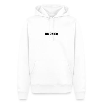 Boomer - Sweat à capuche Premium bio Homme - blanc - Devant - Nico (187cm)