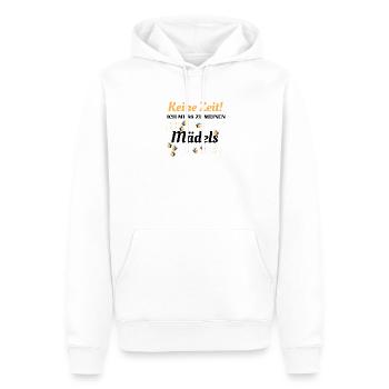 Biene Imker - Männer Premium Bio Hoodie - Weiß - Vorne - Nico (187cm)