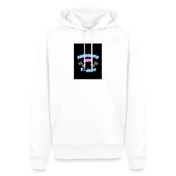 Favoris T-shirt de gym avec icônes d’haltères - Sweat à capuche Premium bio Homme - blanc - Devant - Nico (187cm)