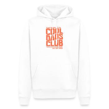 Cool Dads Club - Papa Vatertag Geschenk - Männer Premium Bio Hoodie - Weiß - Vorne - Nico (187cm)