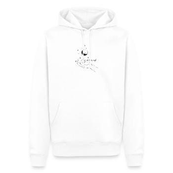 Witchcraft - Men’s Premium Organic Hoodie - white - Front - Nico (187cm)
