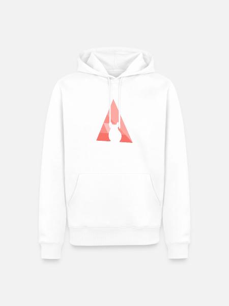 Chinchilla Chinchilla Hamster - Männer Premium Bio Hoodie - Weiß