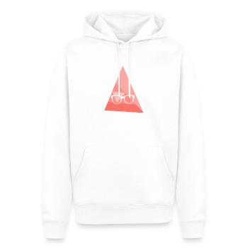 Leseratte Buch - Männer Premium Bio Hoodie - Weiß - Vorne - Nico (187cm)
