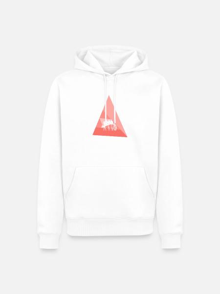 Rummel Festzelt Riesenrad - Männer Premium Bio Hoodie - Weiß