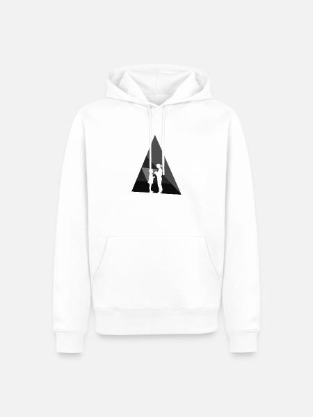 Grundschullehrer Schule Volksschule - Männer Premium Bio Hoodie - Weiß
