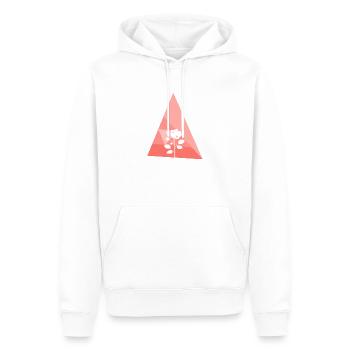 Florist Floristik Blumenstrau - Männer Premium Bio Hoodie - Weiß - Vorne - Nico (187cm)