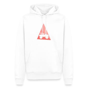 Monstertruck Gelaendewagen Offroadfahrzeuge - Männer Premium Bio Hoodie - Weiß - Vorne - Nico (187cm)