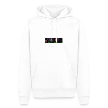 Illusions Collide: playground(creepers collection) - Men’s Premium Organic Hoodie - white - Front - Nico (187cm)