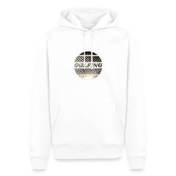 Golfing Ball gold - Männer Premium Bio Hoodie - Weiß - Vorne - Nico (187cm)