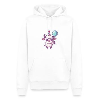 Ziege Geburtstag Baby - Männer Premium Bio Hoodie - Weiß - Vorne - Nico (187cm)