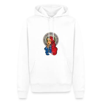 Philippinen Filipina Stolz Flagge Pinay I Geschenk - Männer Premium Bio Hoodie - Weiß - Vorne - Nico (187cm)