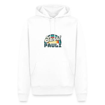 Sankt Pauli St.Pauli Hamburg Paulianer Hamburger - Männer Premium Bio Hoodie - Weiß - Vorne - Nico (187cm)