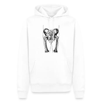 14761366331_497b85442e_o-01.png - Männer Premium Bio Hoodie - Weiß - Vorne - Nico (187cm)
