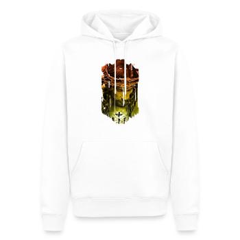 jesus bibel christliche religion christliches kreuz christlich - Männer Premium Bio Hoodie - Weiß - Vorne - Nico (187cm)