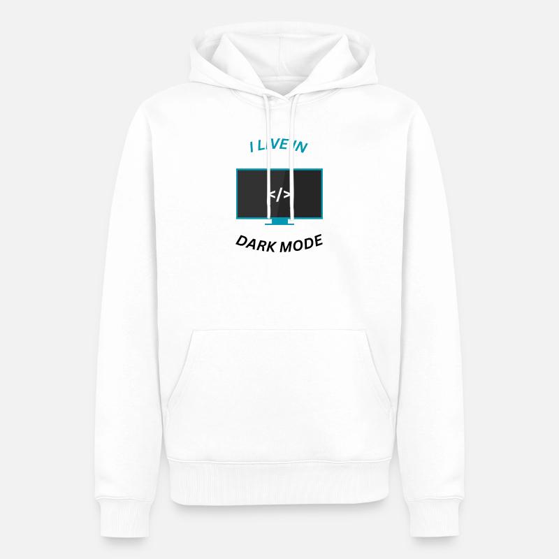 Programmierer Motivation Design - Männer Premium Bio Hoodie - Weiß