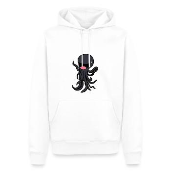 Lustiger Octupus - Männer Premium Bio Hoodie - Weiß - Vorne - Nico (187cm)