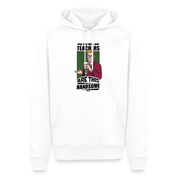 Matematik Matematik Matematik Matematik Lærer Gave - Herre Premium økologisk hoodie - hvid - Foran - Nico (187cm)