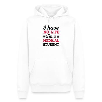 6061912 127058735 medical student - Men’s Premium Organic Hoodie - white - Front - Nico (187cm)
