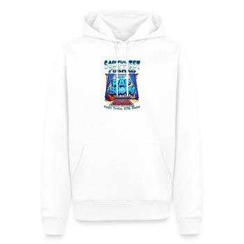 Südwestfinnische Rap-Show - Männer Premium Bio Hoodie - Weiß - Vorne - Nico (187cm)