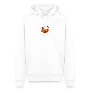 Basketball Im Blut - Männer Premium Bio Hoodie - Weiß - Vorne - Nico (187cm)