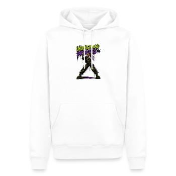 Princesse Underground Neon Punk - Sweat à capuche Premium bio Homme - blanc - Devant - Nico (187cm)