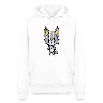 Kawaii Anime Vampir Wolf - Männer Premium Bio Hoodie - Weiß - Vorne - Nico (187cm)