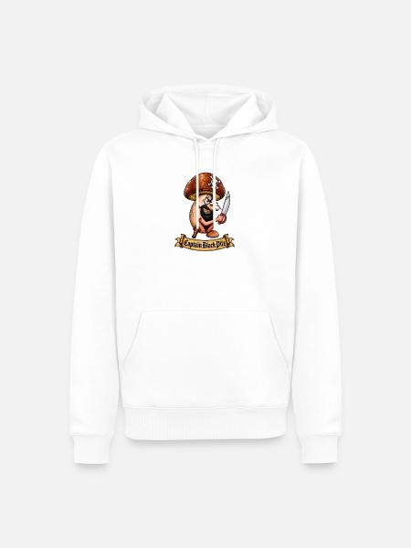 1000202527 - Männer Premium Bio Hoodie - Weiß