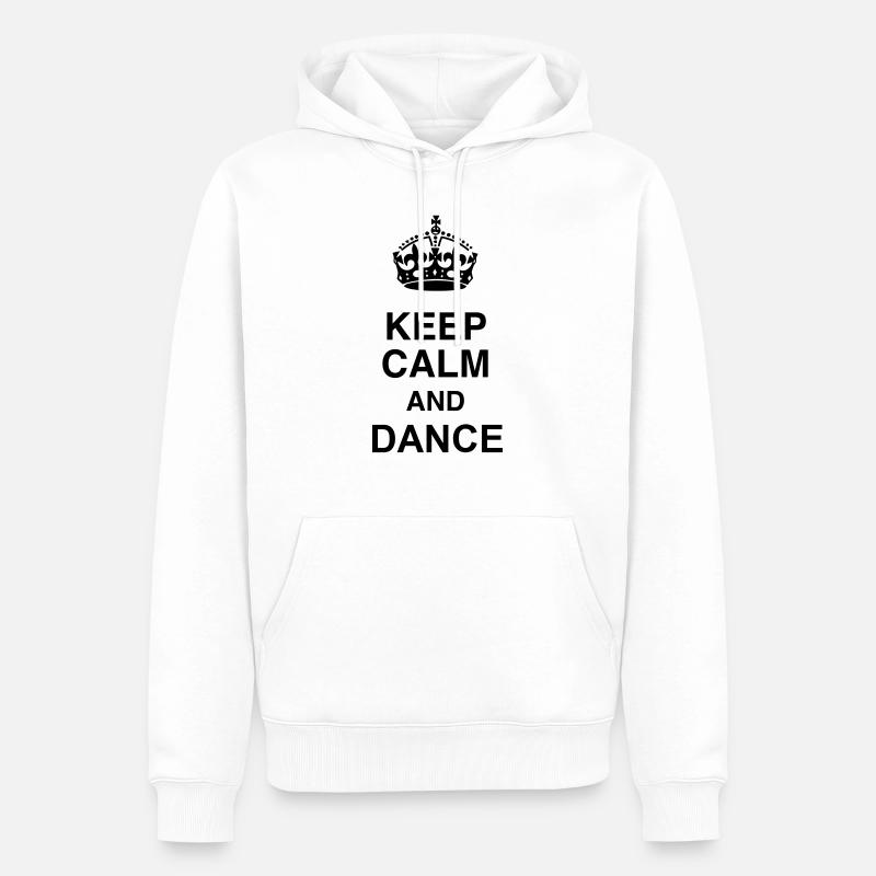 Danse Danseur Danseuse Ballet Opéra - Sweat à capuche Premium bio Homme - blanc