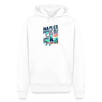 Naples Pickleball Makes Say Dirt Words - Sweat à capuche Premium bio Homme - blanc - Devant - Nico (187cm)