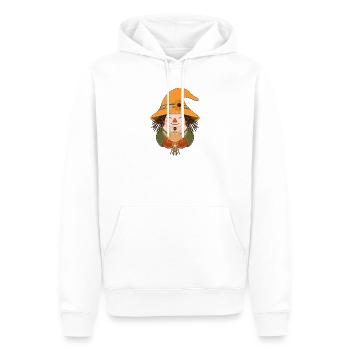 motiv_summer - Männer Premium Bio Hoodie - Weiß - Vorne - Nico (187cm)