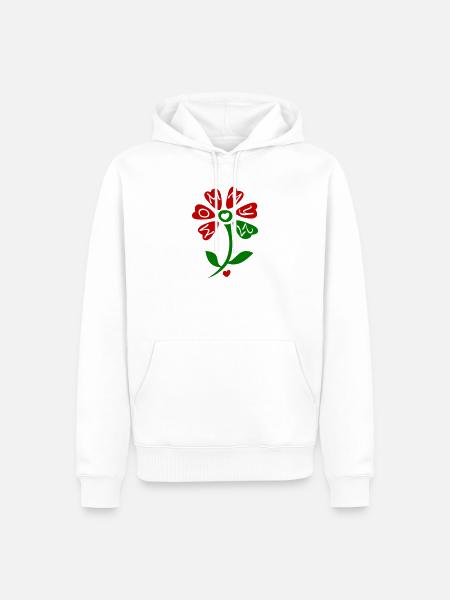 Mommy 2027 - Männer Premium Bio Hoodie - Weiß