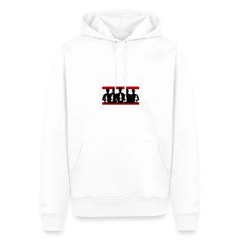 Junggesellenabschied Gruppe Jga - Männer Premium Bio Hoodie - Weiß - Vorne - Nico (187cm)