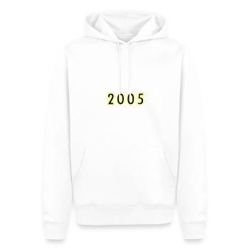 2005 Jahr Geburtstag - Männer Premium Bio Hoodie - Weiß - Vorne - Nico (187cm)