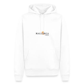 Mallorca Crew - Männer Premium Bio Hoodie - Weiß - Vorne - Nico (187cm)