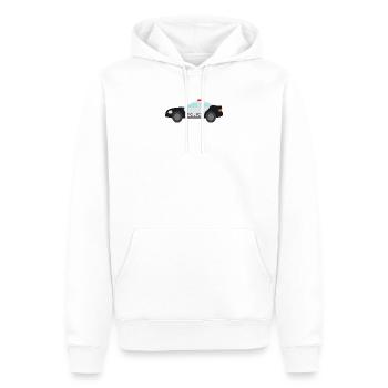 Polizei Auto - Männer Premium Bio Hoodie - Weiß - Vorne - Nico (187cm)