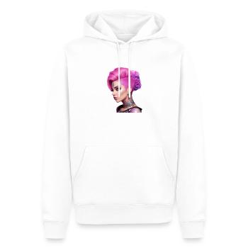 Anime - Men’s Premium Organic Hoodie - white - Front - Nico (187cm)