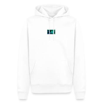 Enjoy Your Day Like Its The Last! Motivation. - Männer Premium Bio Hoodie - Weiß - Vorne - Nico (187cm)