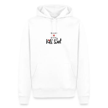 Kill Shot - Männer Premium Bio Hoodie - Weiß - Vorne - Nico (187cm)