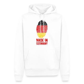 Made in Germany / Made in Germany - Men’s Premium Organic Hoodie - white - Front - Nico (187cm)