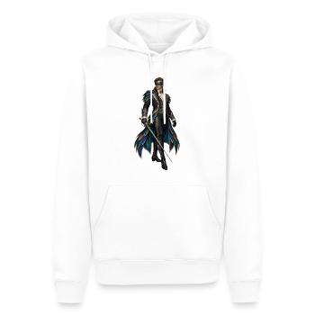 Federklingen-Marschall Fantasielook - Männer Premium Bio Hoodie - Weiß - Vorne - Nico (187cm)