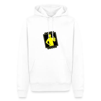 Bier Trinken Party - Männer Premium Bio Hoodie - Weiß - Vorne - Nico (187cm)