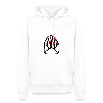 Brief Liebe Liebesbrief süß Liebespaar Paar - Männer Premium Bio Hoodie - Weiß - Vorne - Nico (187cm)